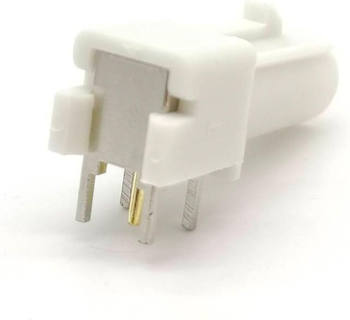 keisnoaja 2Pcs Fakra SMB B Male RF Coaxial Adapter, Fakra B Male PCB Mount Right Angle Connector for GPS Telematics