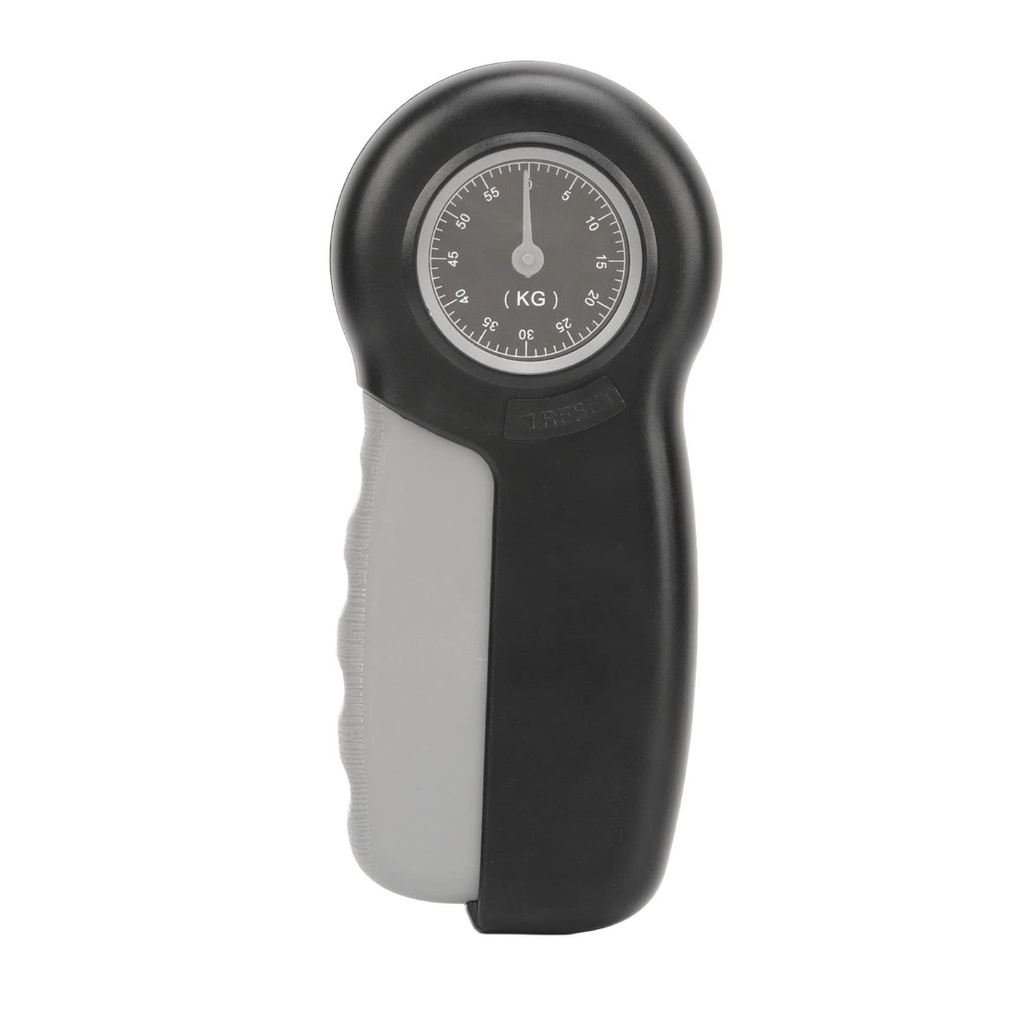 Hand Strengthener Grip Tester, Lightweight Portable ABS Hand Dynamometer for Measuring Grip Strength for Finger Trainer Wrist Strengthening Device Home Exercise (Gray Black)