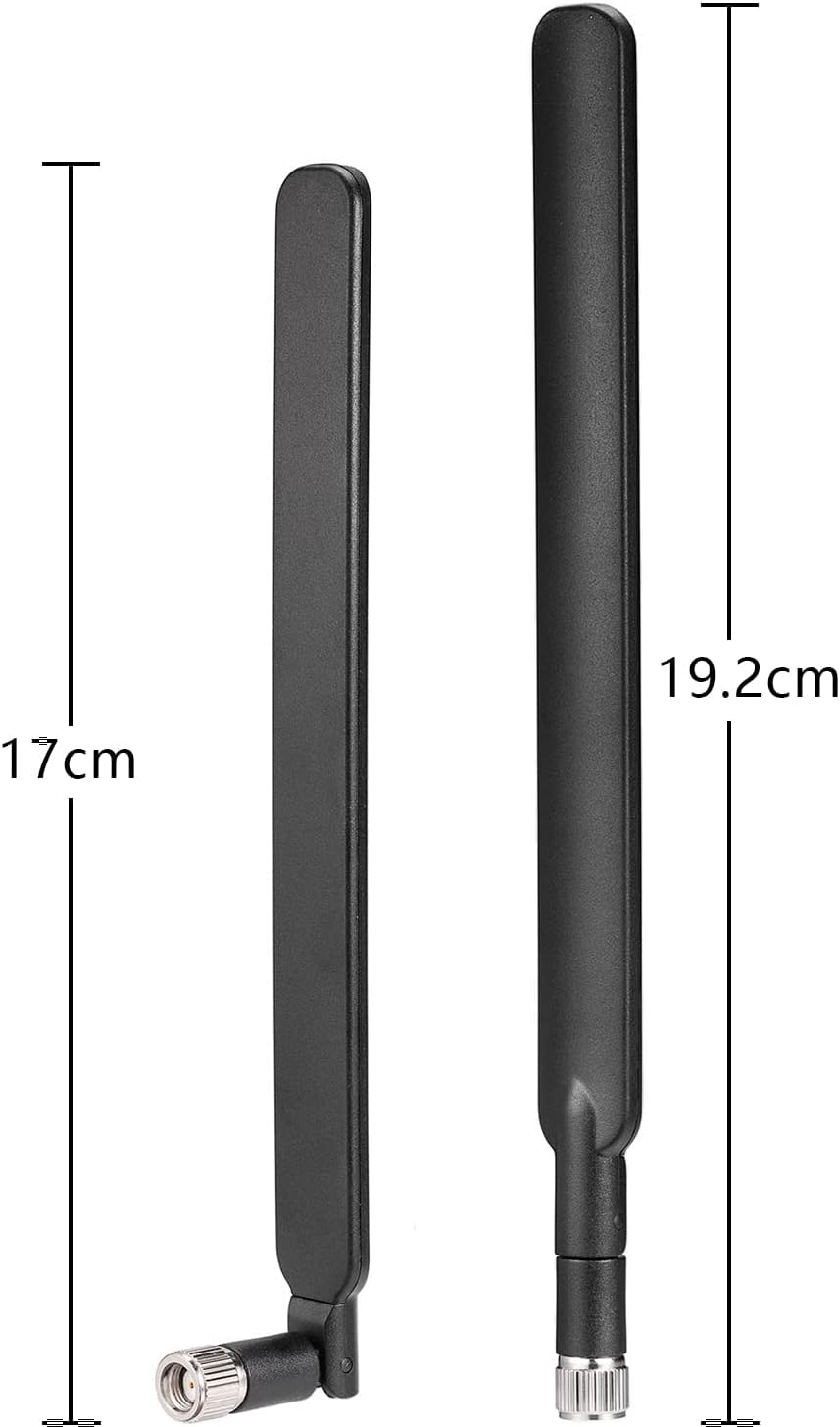 BINGFU 4g 6dBi Male)(2-Pack) Long Range Cellular Trail Camera LTE Antenna (RP-SMA Compatible with Spypoint Link Micro
