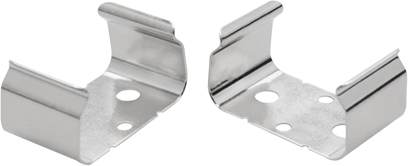 ZZLZX 6PCS 9-Volt Metal Battery Clips Battery Holder Clip AA Double Battery Holder Fixing Clip Instrument Battery Clips