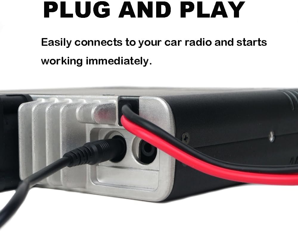Gabil GSP-01 4 3 3.5mm 4.92 Upgraded Mini External Speaker, Ohm Watt High Power Audio for Mobile Ham Radio CB Scanner