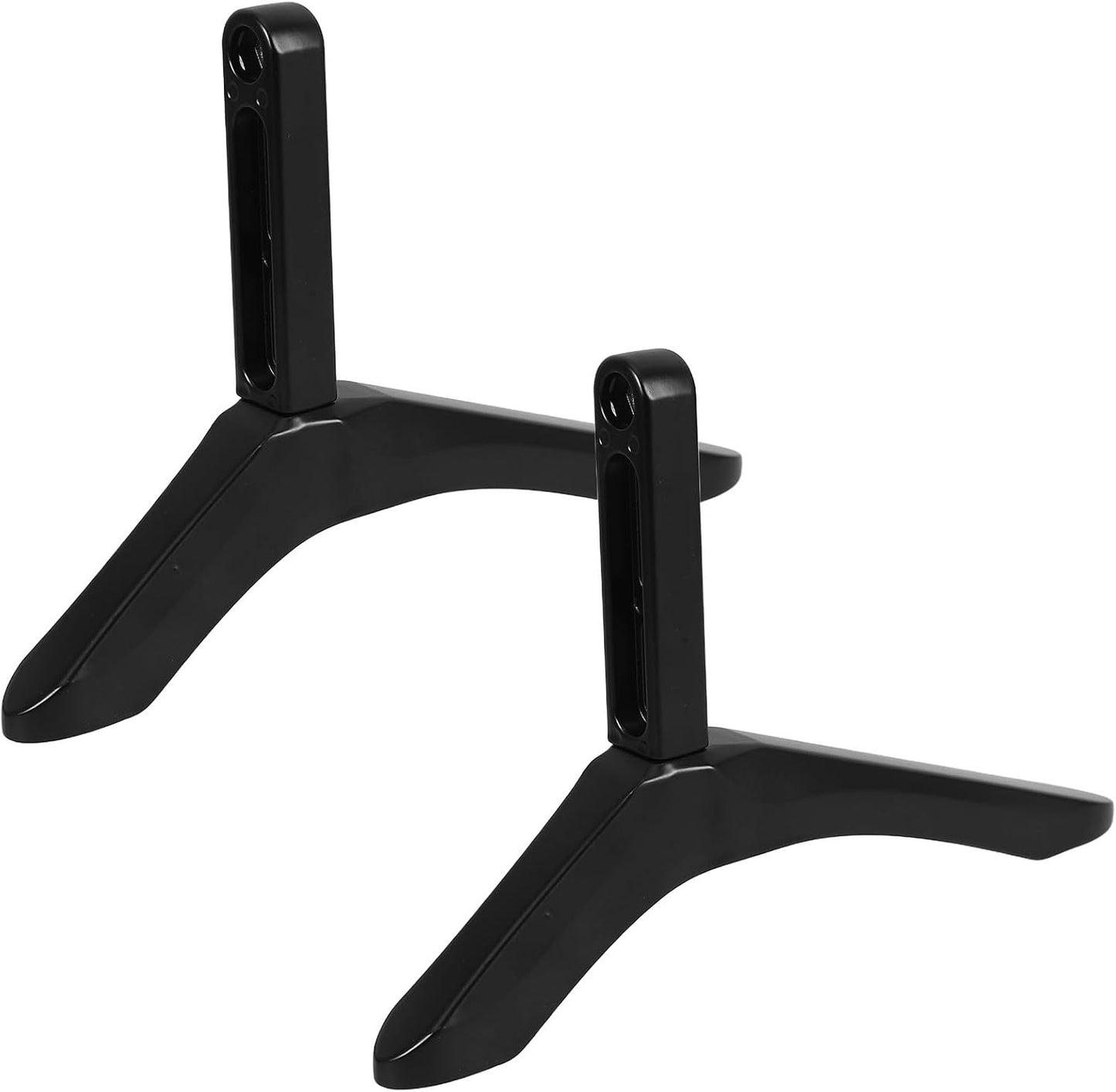 UKCOCO Universal Tabletop Tv Stand Base with Screws Aluminum Alloy Desktop Mount Holder Replacement for Flat Screen