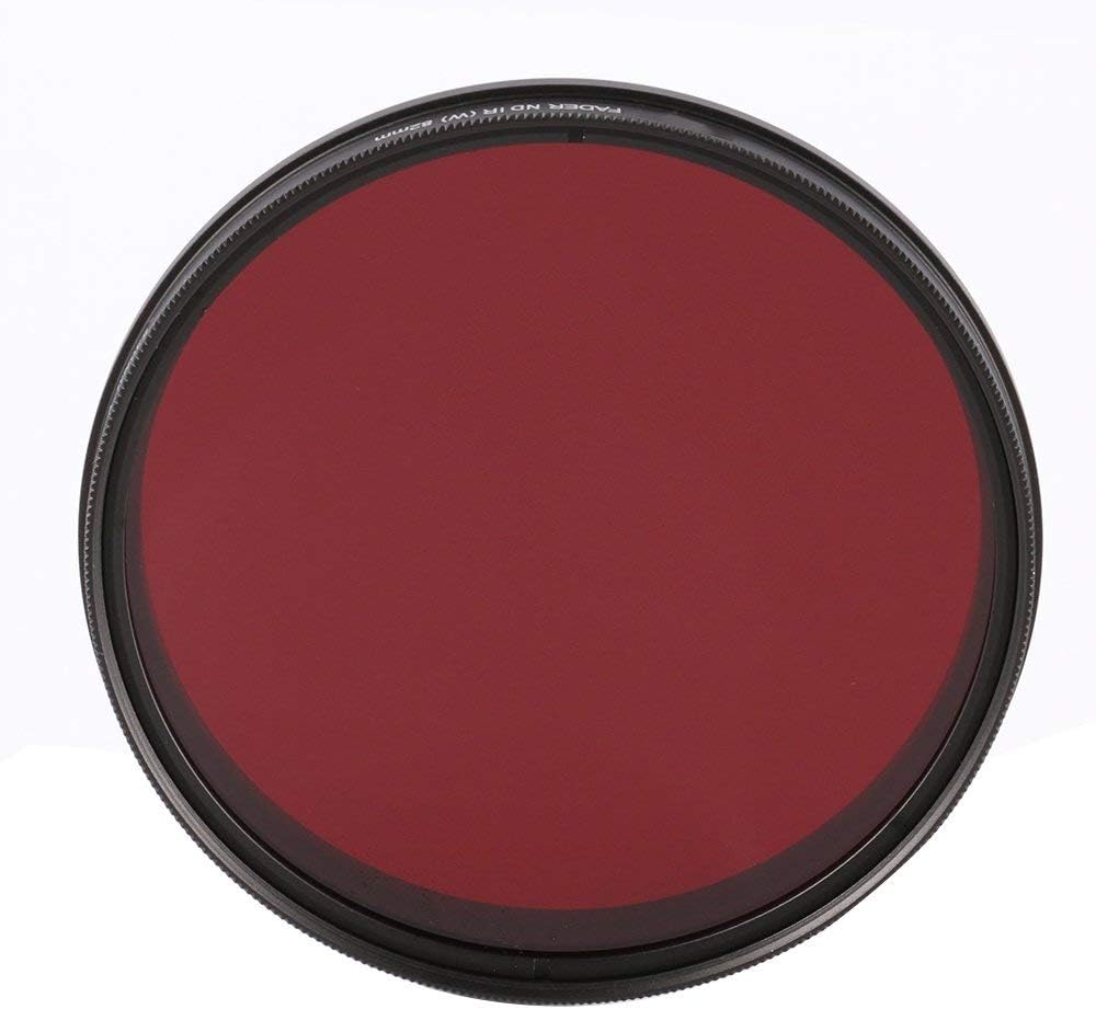 Runshuangyu 62mm 6 1 530nm 750nm in Infrared IR Pass X-Ray Lens Filter, Adjustable to Screw-in Filter for Canon Nikon