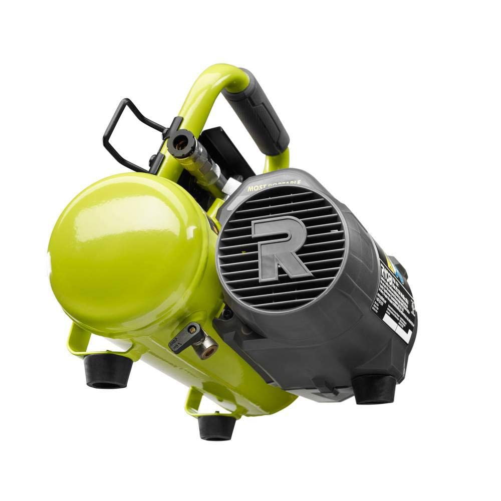 ONEAND 1 GAL. 120 PSI Portable 18V Horizontal AIR Compressor 0.5 CFM at 90 PSI