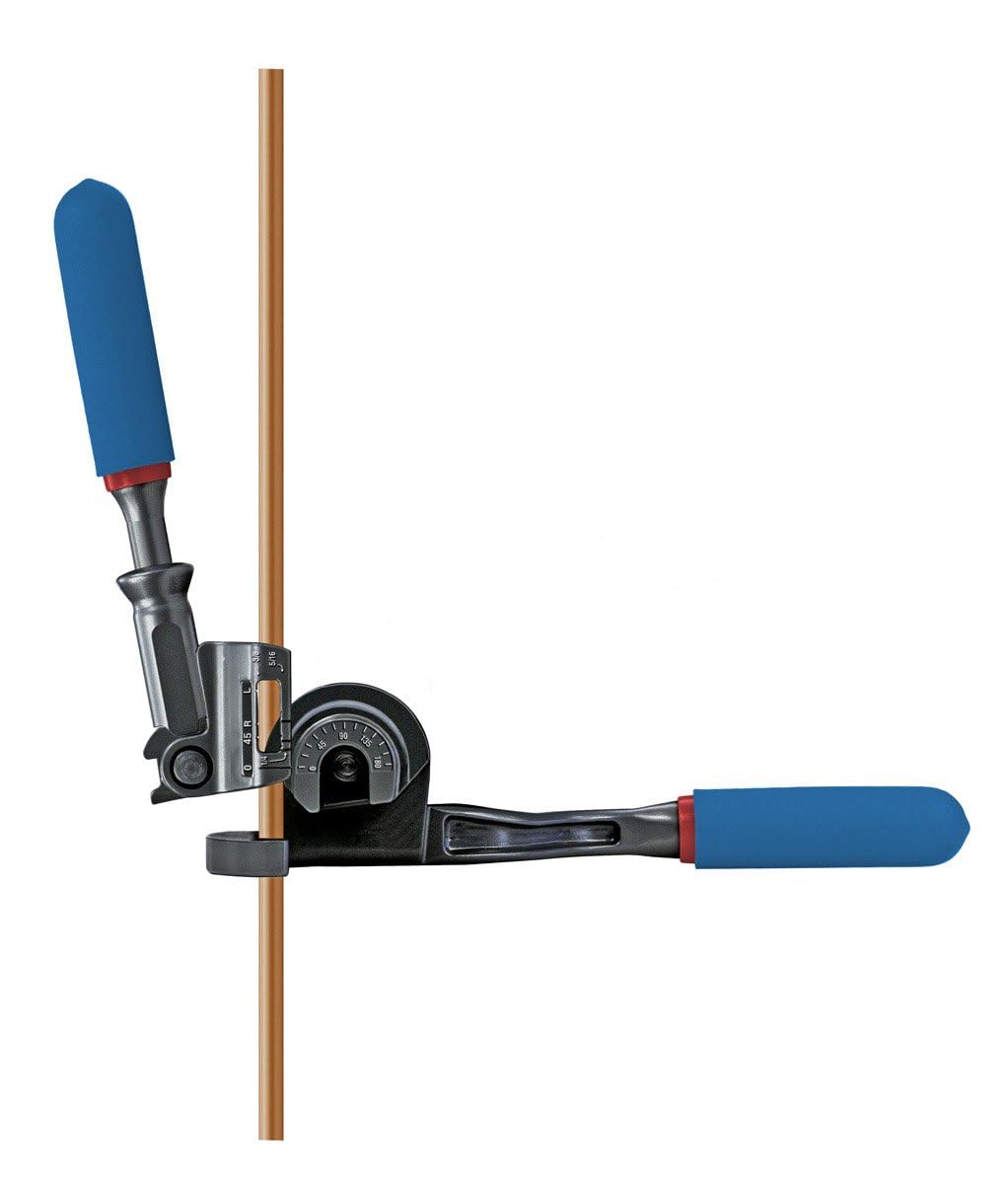 Imperial Tool 470FH Triple Head 180 Degree Tube Bender with Roto-Lok Indexing Handle, 3/16", 1/4", 5/16", and 3/8"