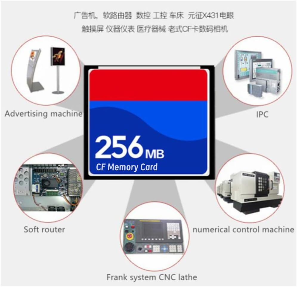 LILIWELL 2GB 2.0gb New CF Memory Card Type I Digital Camera CF Card for Professional