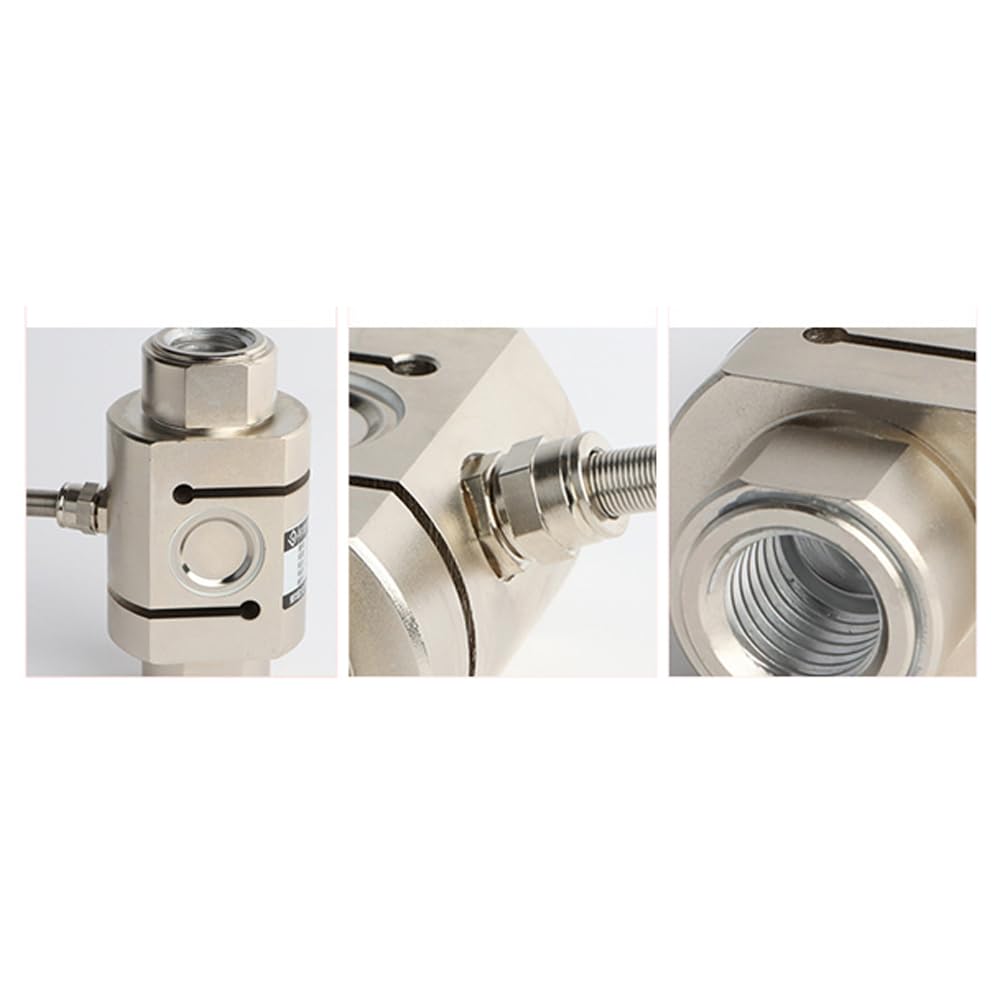 ATO 700kg Load Cell, Tension and Compression Load Cell,Universal Strain Gauge Sensor, High Accuracy Alloy Steel Weighing Sensor for Crane Scales, Batching, Industrial Applications