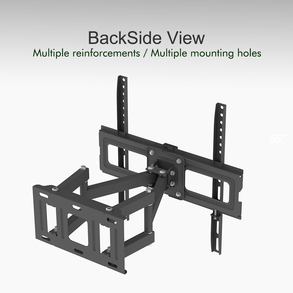 Generic 26-55 Inch 40Kg/Vesa400*400/Upper Lower-10~10 Double Pendulum Large Base TV Stand Bearing