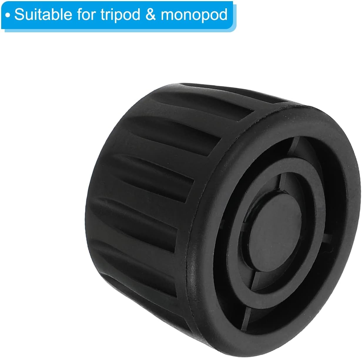 17mm 3 Pack PATIKIL Universal ID Rubber Tripod Feet, Anti-Slip Tripod Replacement Parts for Camera Tripods Monopod