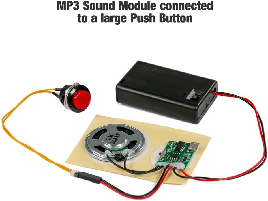Talking Products MP3 4MB , Sound Chip Module, Memory, with AAA Battery Box. Create Your own Personalised Gifts, Models