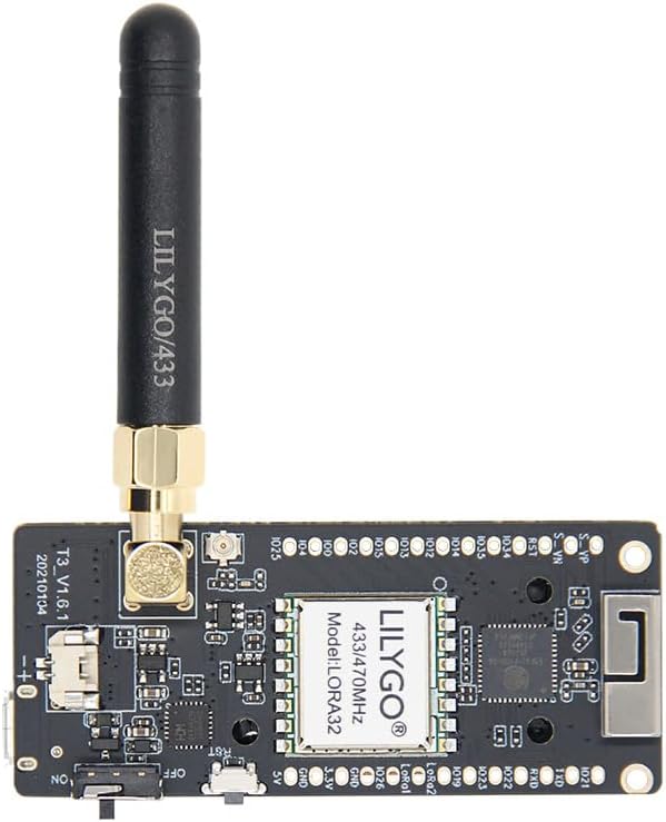 LILYGO LoRa32 433Mhz ESP32 0.96 Inch Development Board OLED SD Card BLE WiFi TTGO Module