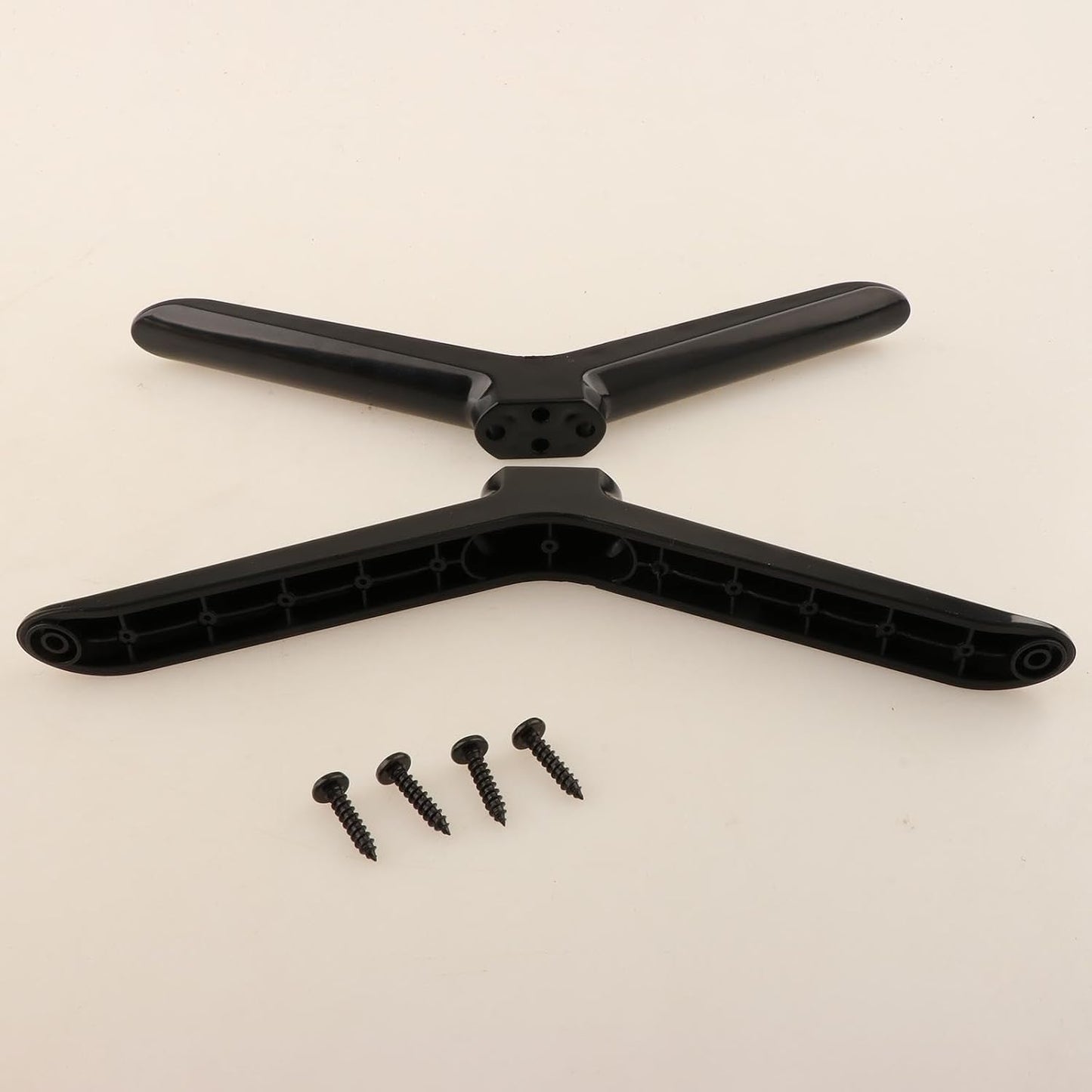 FVDPWYE 2X 22.5cmx5.5cmx2cm TV Base Stand Table Top TV Legs