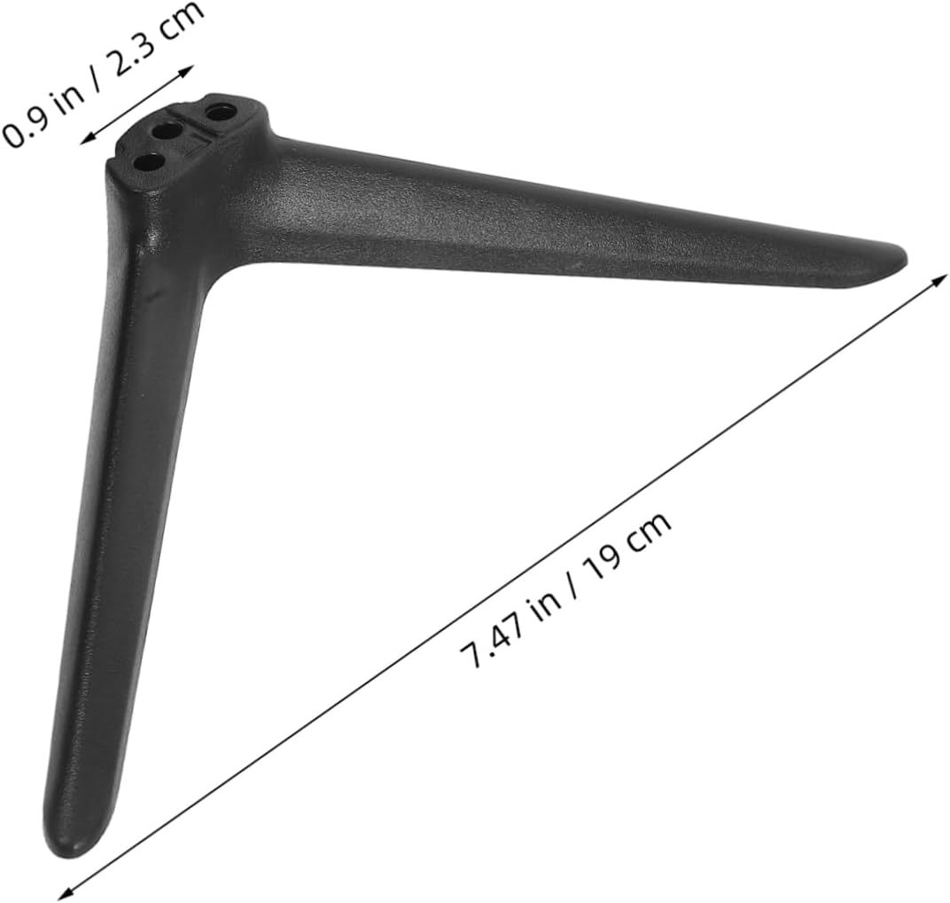 Zerodeko 1Pair Tv Pedestal Base Replacement Heavy Duty Support Legs for Home Desktop Tvs Easy Installation Sturdy