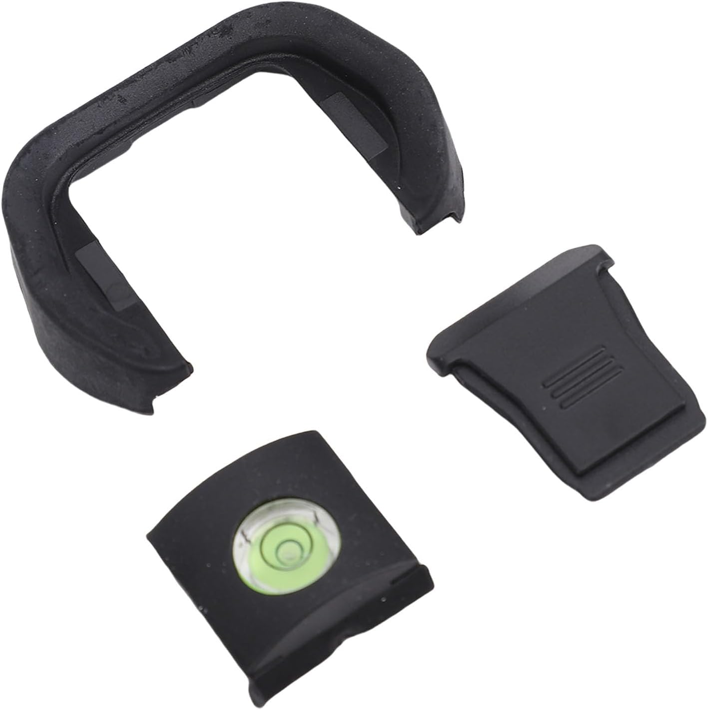 R5 R6 Eyepiece Cover & Hot Shoe Cover Kit for Camera, Camera Eyecup Hot Shoe Covers Level Kit, Viewfinder Protector