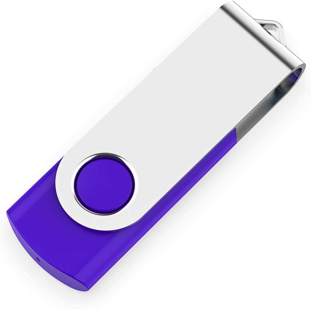 KOOTION 5 Pack 4GB 4 Drive(5 USB Flash Drive Thumb Drive USB Drive GB Jump Drive Memory Stick Pen Colors: Black Blue