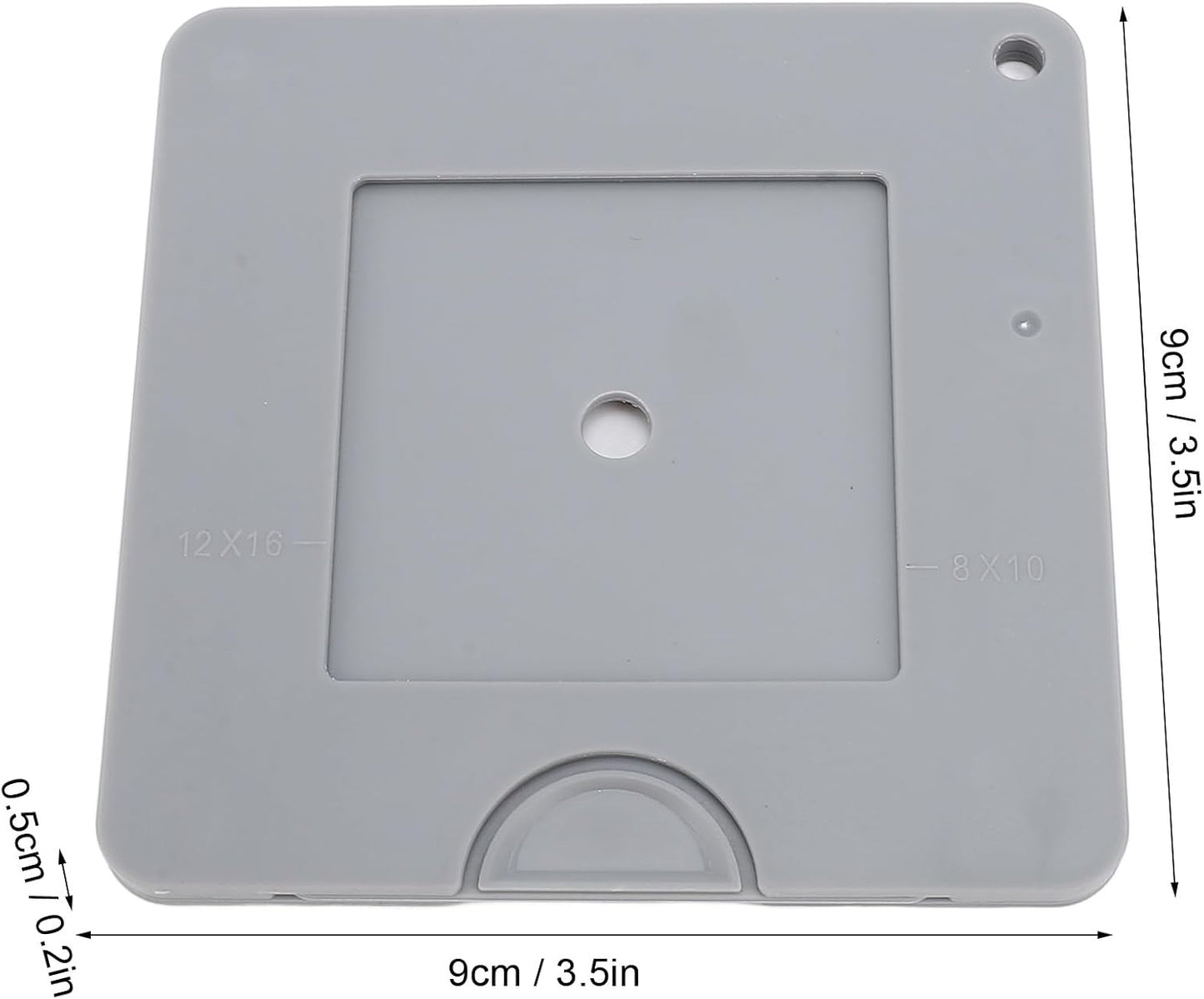 Dioche Versatile View Catcher with Sliding Mechanism Color Isolation Artist View Finder for Drawing, Painting