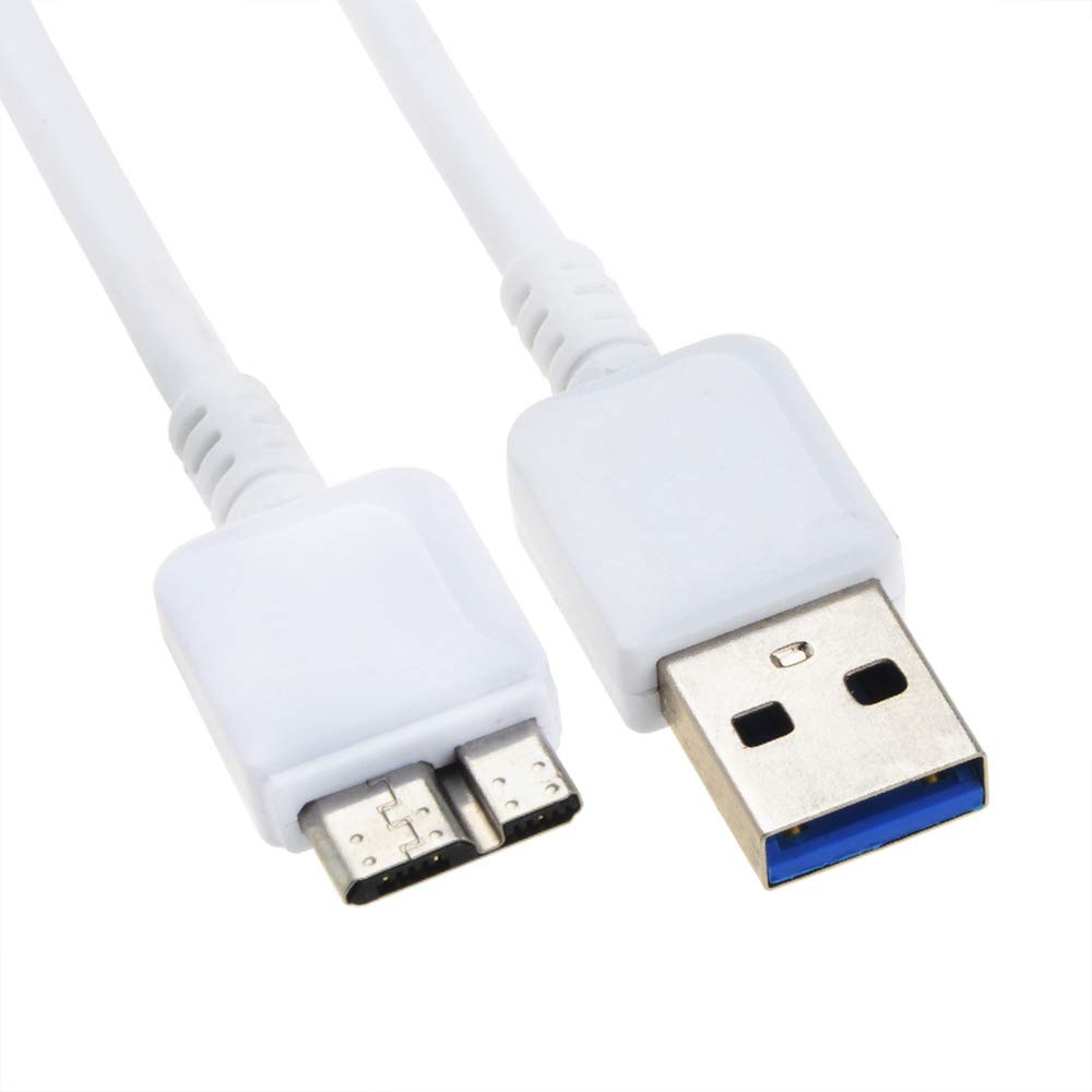 3.0 150U 500U 2 Digipartspower White USB Data Sync Cable Cord Compatible with EOS DSLR Camera IFC II