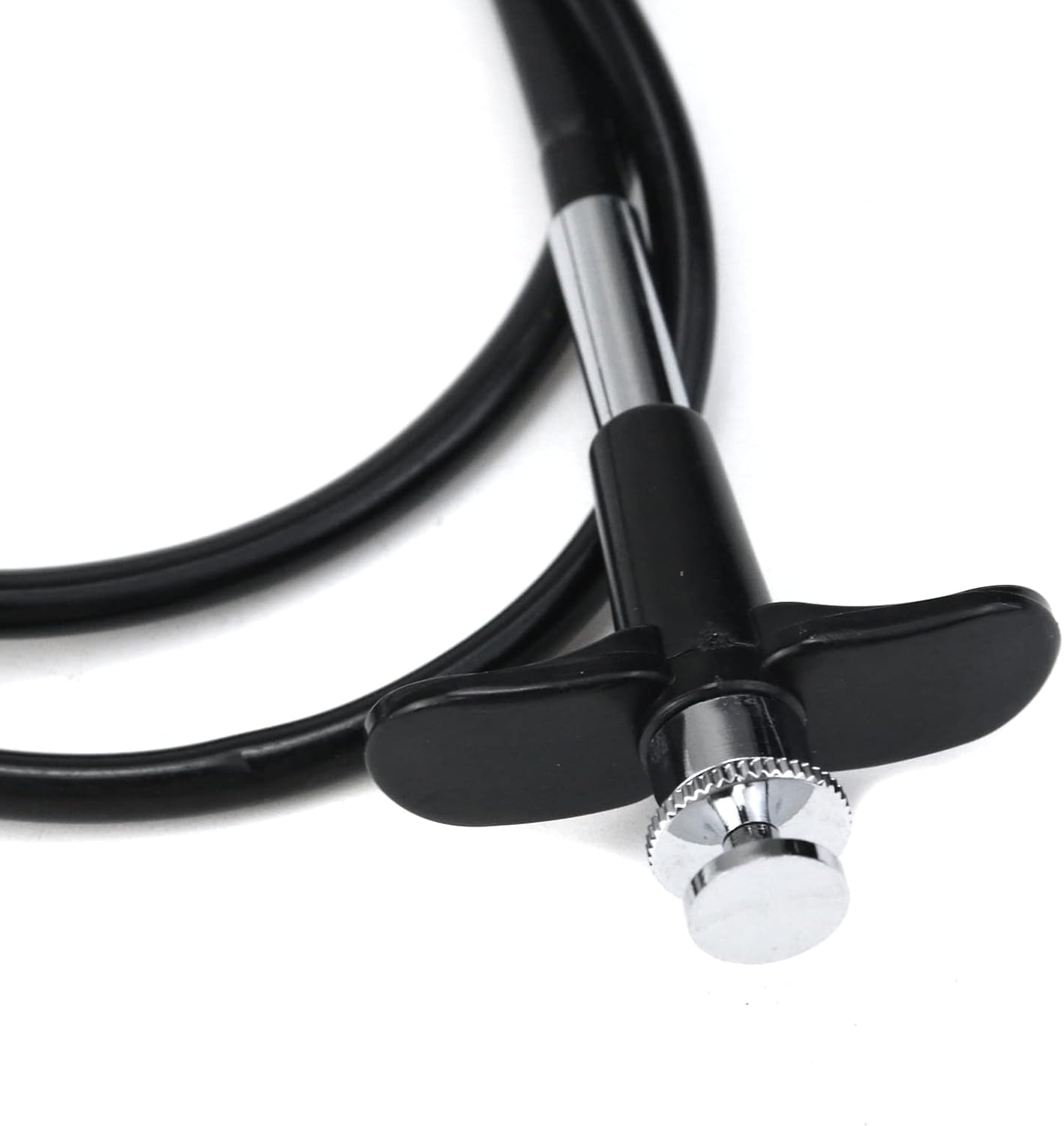 28"(70cm) Bulb-Lock Threaded Release Cable Vibration-Free Black Shutter Release Cable Shutter Release Cable