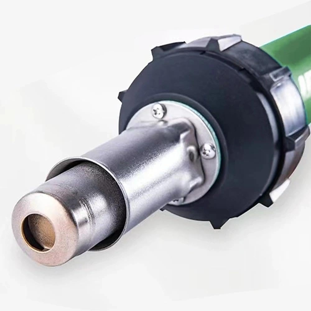 110V 1600W Plastic Welding Gun Hot Air Heat Gun Adjustable Temperature PVC TPO Welding Kit Accessories Speed Nozzle Roller Dolphin Knife Hook