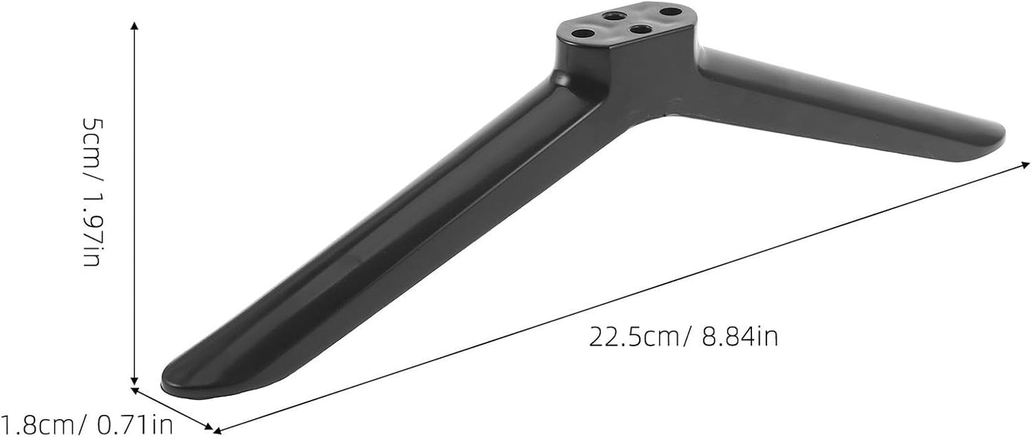 MUSISALY 2 40 Inch Pairs TV Stand Legs: Smart TV Support with Hardware, Non-Slip Pedestal Feet for Flat Screen