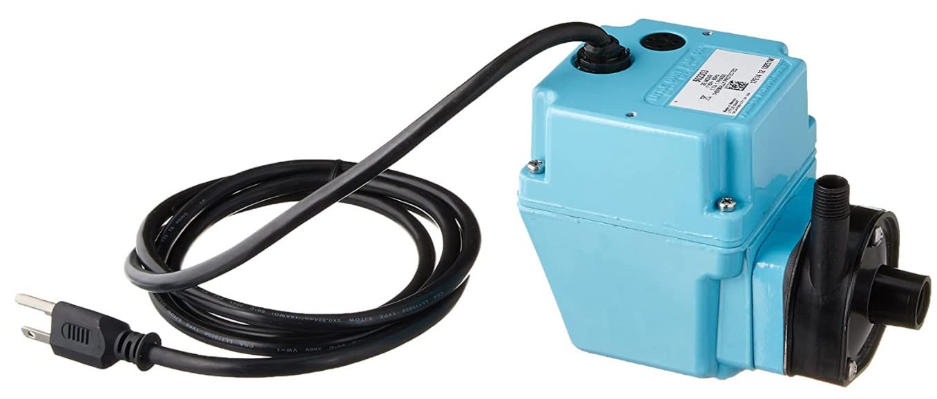 Little Giant 2E-NDVR 115 Volt, 1/40 HP, 300 GPH Double Seal Acidic Pump with 6 Ft. Cord, Blue, 502303
