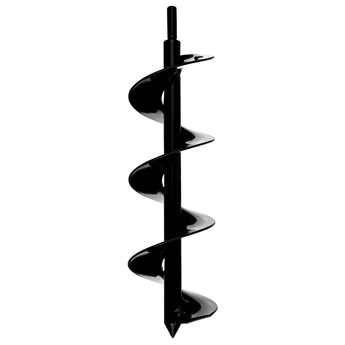 Power Planter DIY Guru Garden Auger- 3"x12" - 3/8" Non-Slip Hex Drive, and Large Bulb Auger- 4"x28" Drill Bit Hole Digger for Post Hole Diggers, Digging Holes- Bulb Planter - 1"/2" Non-Slip Hex Drive