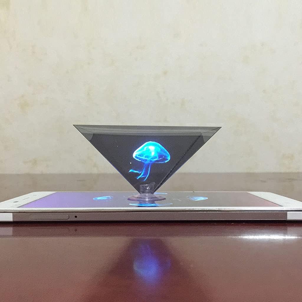 BEIDUOYANG 3D Hologram Projector for Smartphones, Holographic Display, USB Connectivity