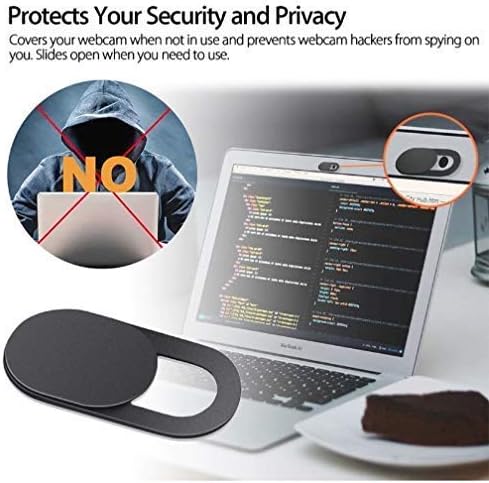 Tsyfro 0.03 Inch 3 Pack Ultra-Slim Laptop Camera Cover Slide | Thick | Upholds Digital Privacy | Compatible