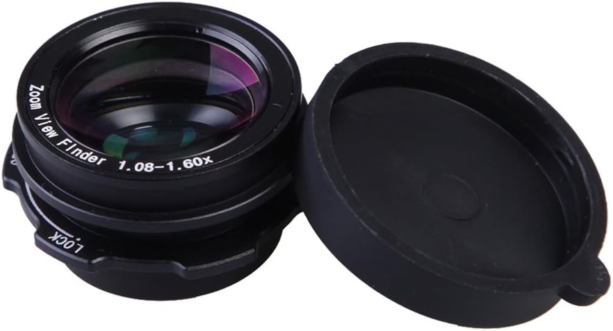 Andoer 1.08x-1.60x Zoom Viewfinder Eyepiece Magnifier for Canon Nikon Pentax Sony Olympus Fujifilm Samsung Sigma