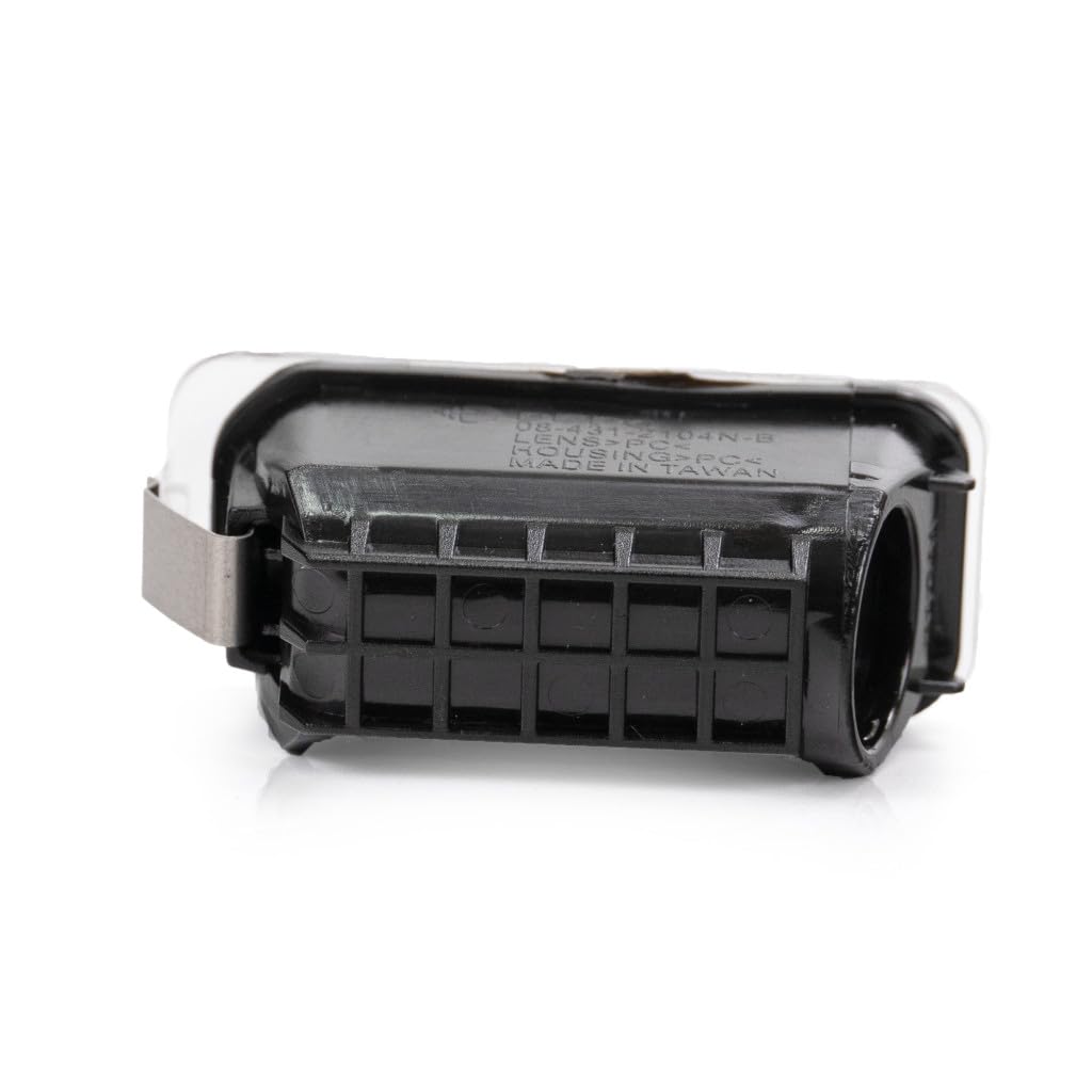 KarParts360 License Plate Light Assembly for Ford Transit-150/250/350 2015-2022, Clear Plastic, Driver/Passenger Side, Model KLX-KSI-2923395-