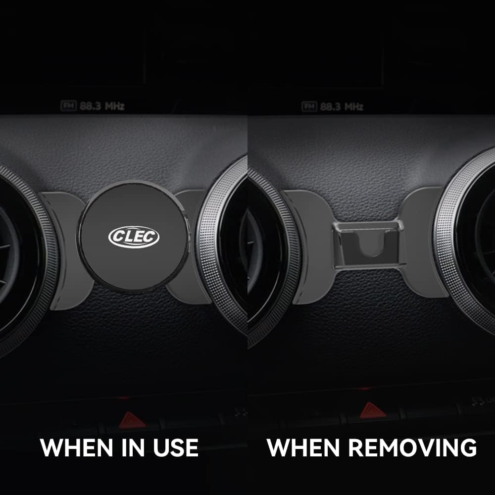 BEERTE A3 S3 RS3 8V 2014-2020 inches Car Phone Holder fit for Audi Strong Magnetic Phone Mount Adjustable Air Vent Car