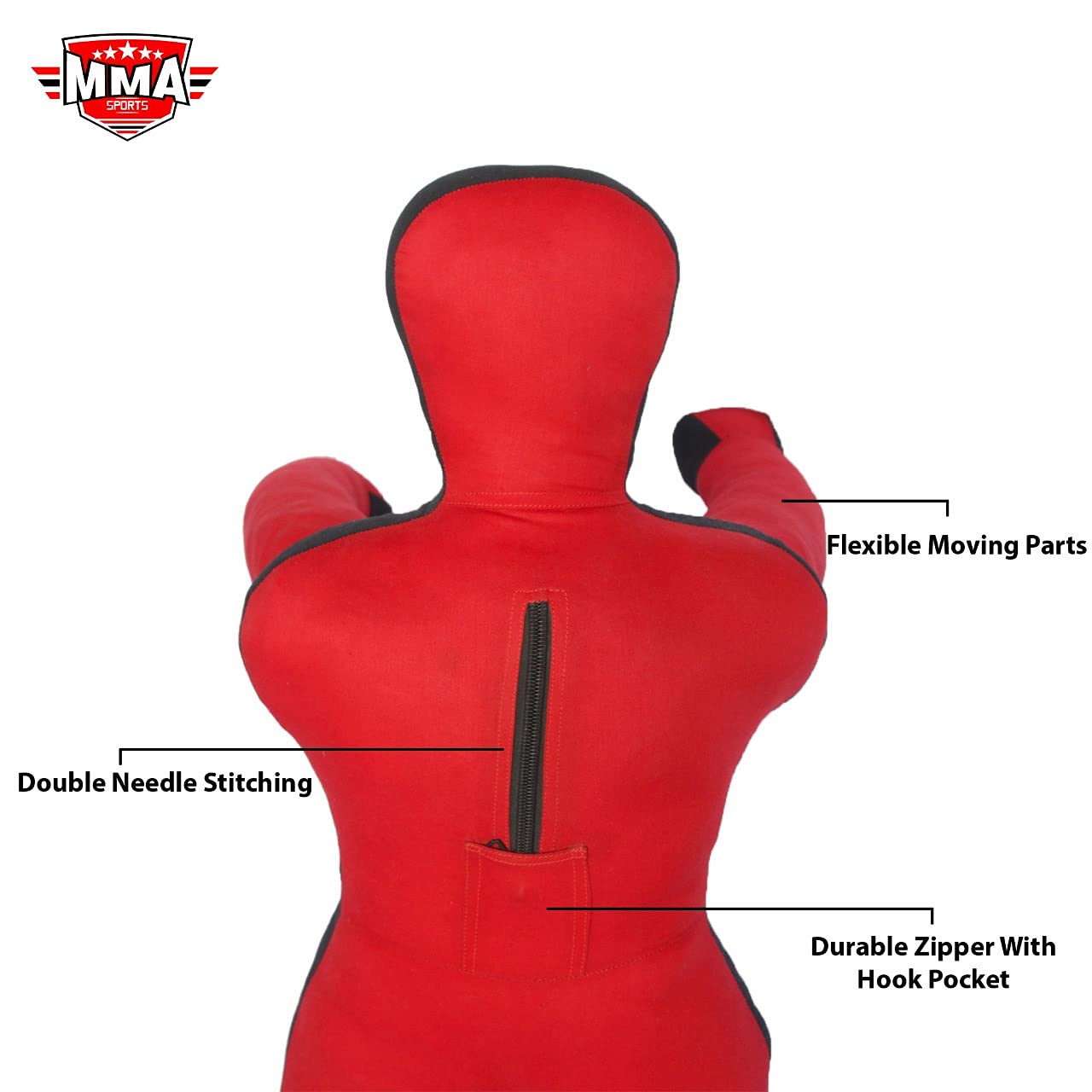 MMA Children Mixed Martial Arts Judo Training Kick Boxing Dummies Youth Exercise Throwing Buddy Ground Pound Dummy Fitness - 40 INCHES-UNFILLED