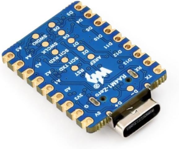 Generic AmpOhm360 RA4M1-Zero 32-bit Cortex-M4 48MHz, SKU-30661 Mini Development Board with ARM MCU, FPU, Firmware