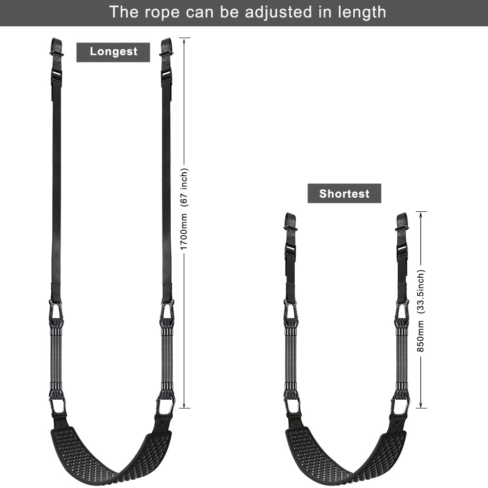 Dolibest Pull-Up Assistance Bands,Heavy Duty Multi-Function Resistance Bands for Chin-up, Dipping Belt for Weight Lifting, Stretch Resistance Bands, Suitable for Men and Women (600LB)