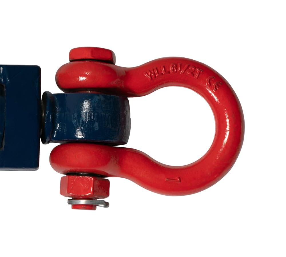 Mytee Products 8 Ton Snatch Block w/Shackle Crane 3/4 Wire Rope Sheave Tow Axle Lift Truck
