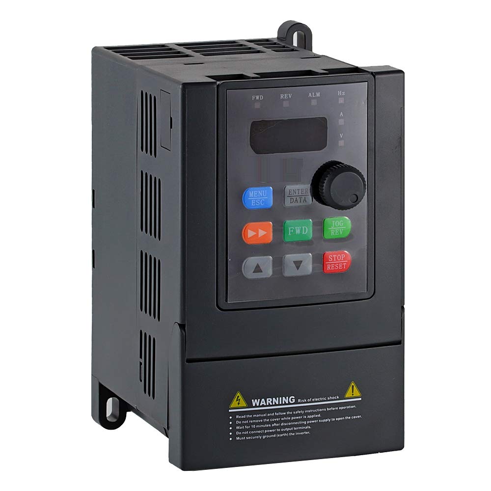 ATO VFD Drive, Single Phase Variable Frequency Drive, Single Phase 220V-240V Input Single Phase Output for Single Phase Motor
