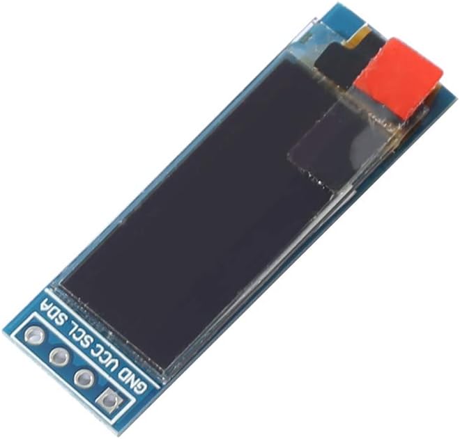 Generic 0.91 inch 128x32 I2C 4-PIN 3.3V 5V 12832 SSD1306 IIC Serial OLED LCD Screen DIY Module DC Low Consumption LED