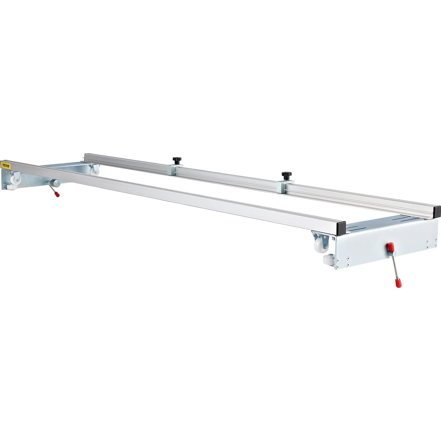VEVOR Router Sled, 64 inches / 162.6cm Width, Slab Guide Jig for Woodworking with Locking Function, Portable and Easy to Adjust, Trimming Planing Machine for Wood Flattening, Home DIY