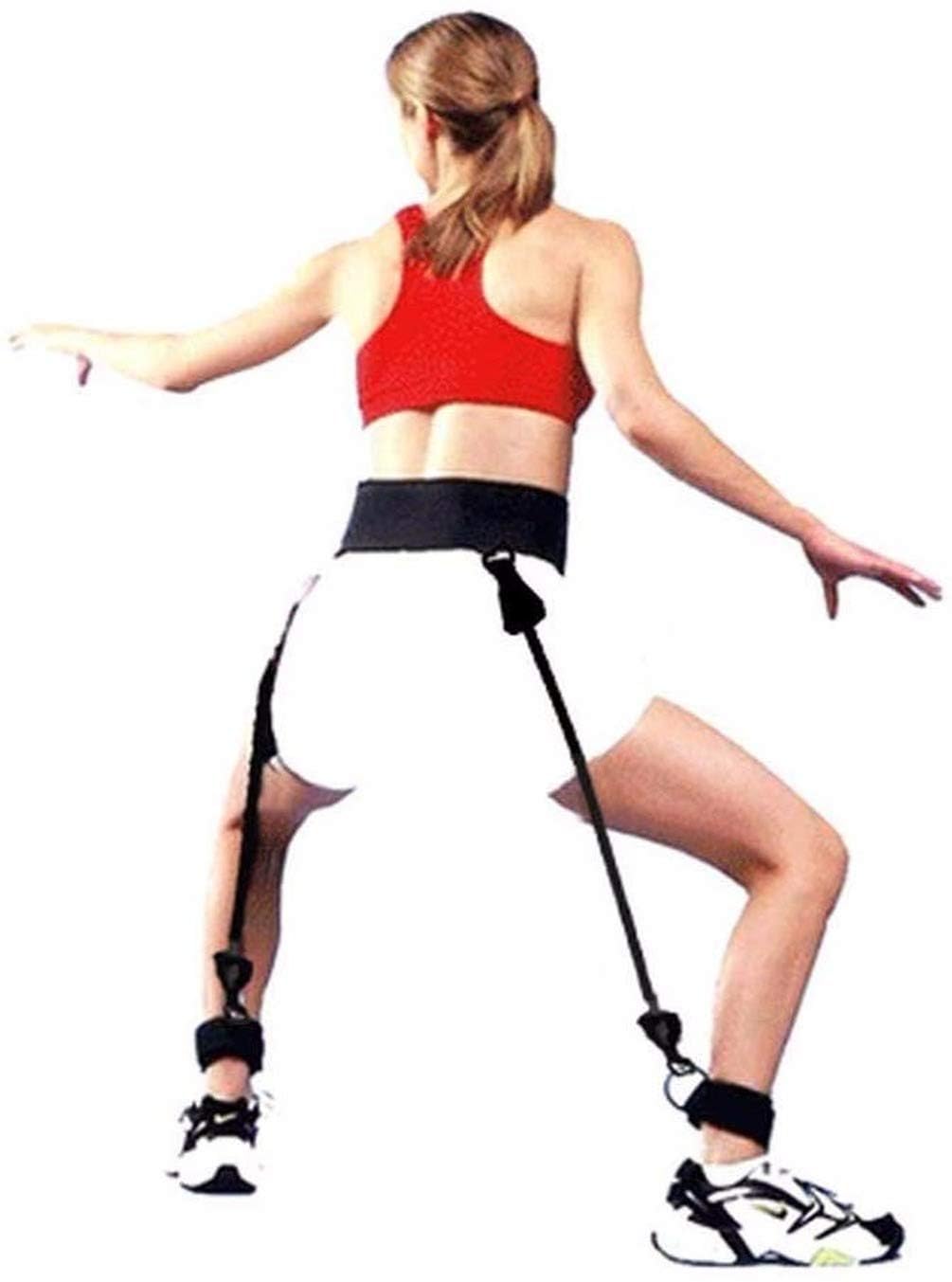 WEWESALE Vertical Jumping Trainer Jump Resistance Bands Leg Strength Basketball Volleyball Football Tennis Leg Agility Training