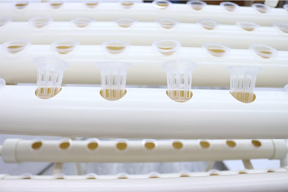 PreAsion PVC Hydroponics Growing System Outdoor 108 Sites Grow Kit 12 Pipes 3 Layers 4 Rows Plant Growing System for Leafy Vegetables with 110V Pump
