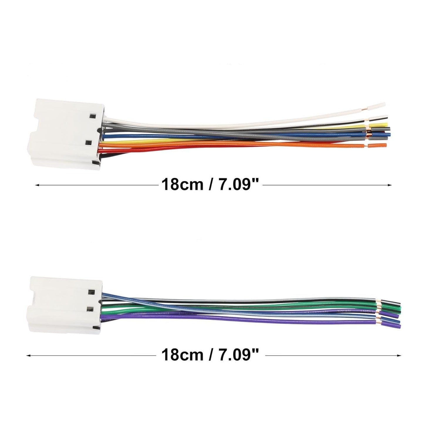 MUEYTE 70-7550 1995-UP FX35 FX45 G20 G35 Car Stereo Radio CD Player Wiring Harness Adapter Install Plug for Infiniti