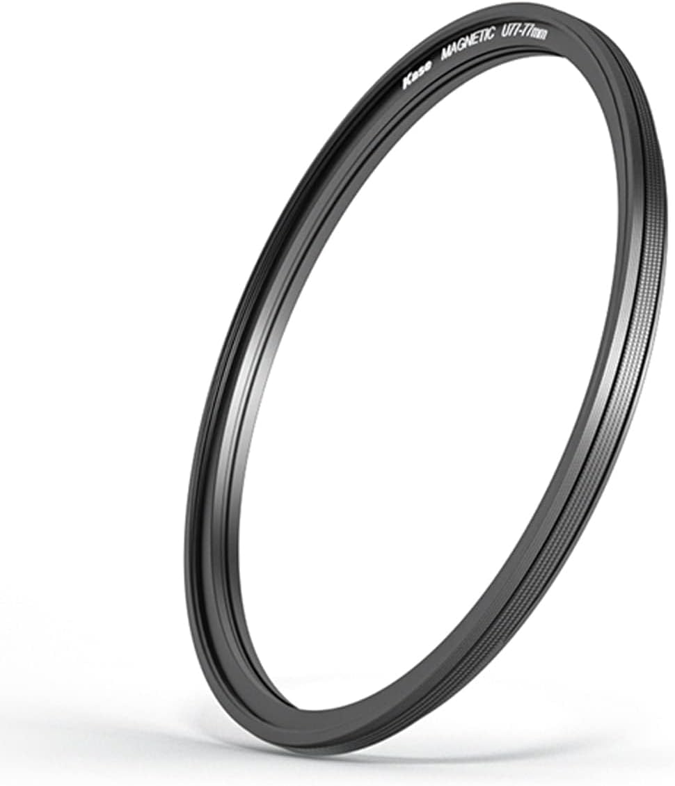 Kase 72mm 72mm Magnetic Lens and Filter Adapter Ring Kit - Convert Screw-in Thread Filter to Magnetic, Ultra-Thin