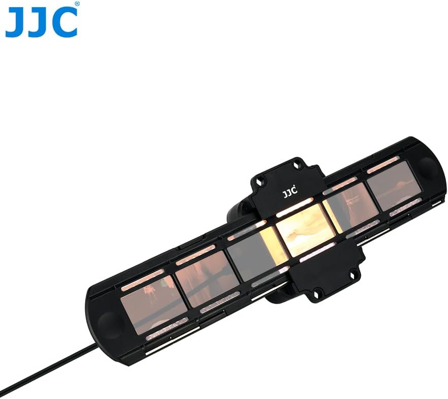 JJC 35mm 6 Set Negative Film Holder Mounts for Compatible with Film Scanners Copying Equipment, Holds Negative Frames