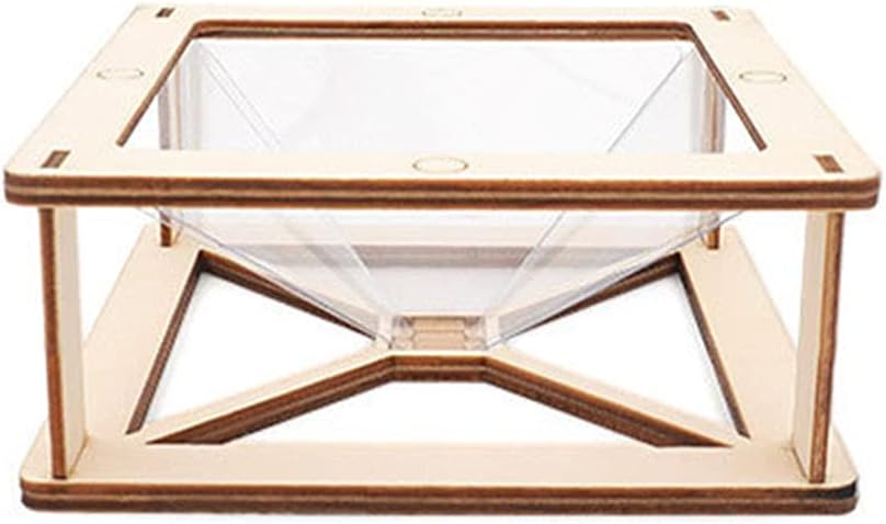 MEELYHOME 3D 3D Hologram Projector Pyramid Mobile Smartphone Hologram Display Stands Projector Any Smartphone Display
