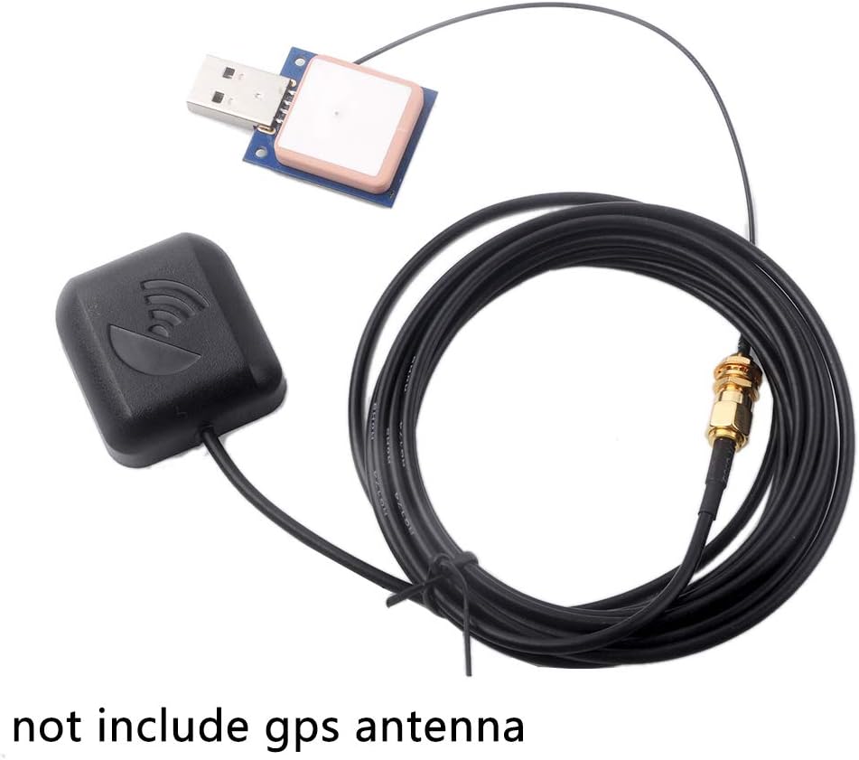 Geekstory VK-162 USB GPS Module Antenna Supports GPS+GLONASS Beidou Built-in Flash for Arduino Pixhawk IPEX Compatible