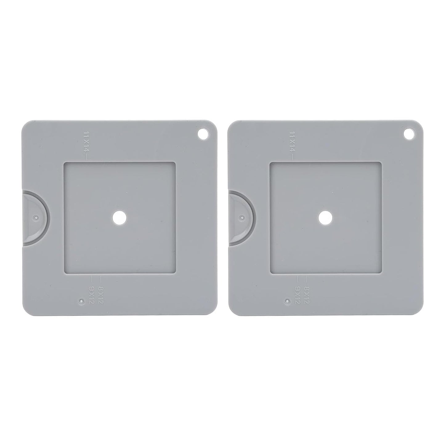 2 Ymiko Artist View Finder, Pcs View Finder with Sliding Mechanism ABS Plastic Optical View Finder Color Isolation View