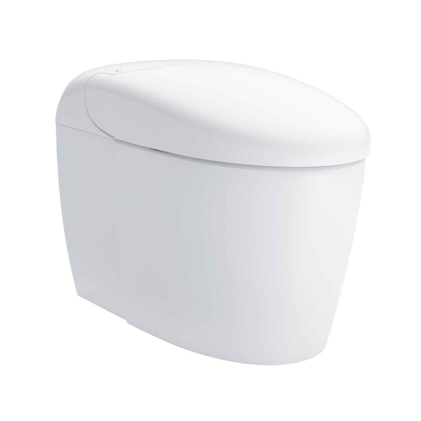 NEOREST® RS Dual Flush 1.0 or 0.8 GPF Toilet with Integrated Bidet Seat and EWATER+, Cotton White - MS8341CUMFG#01