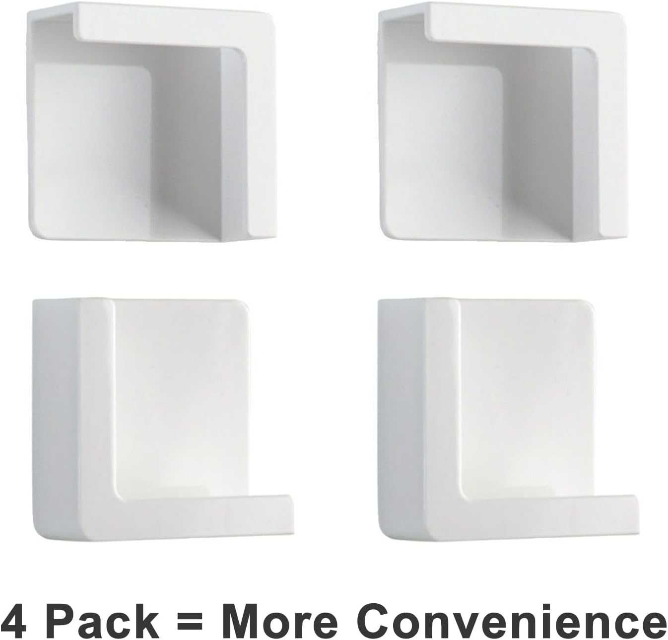 Generic 4 Pack 2 lbs Magnetic Tablet & Phone Mount Holder - Strong Magnetic iPad Fridge Mount, Universal Refrigerator