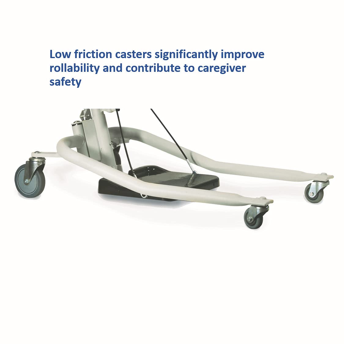 Invacare GHS350 - Get-U-Up - Sit to Stand Patient Lift with R130 Standing Sling