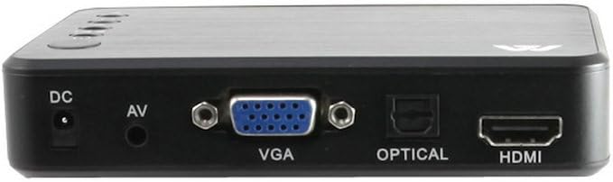 axGear 1080P HD HDMI Media Player with Remote Control - High Definition Experience